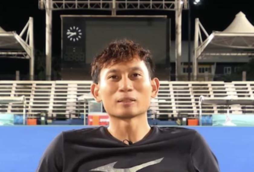 Shello merupakan tonggak utama The Speedy Tigers, antara bakat kelahiran program Thunderbolts yang semakin menyinar dalam pentas hoki negara. - Foto Astro Arena