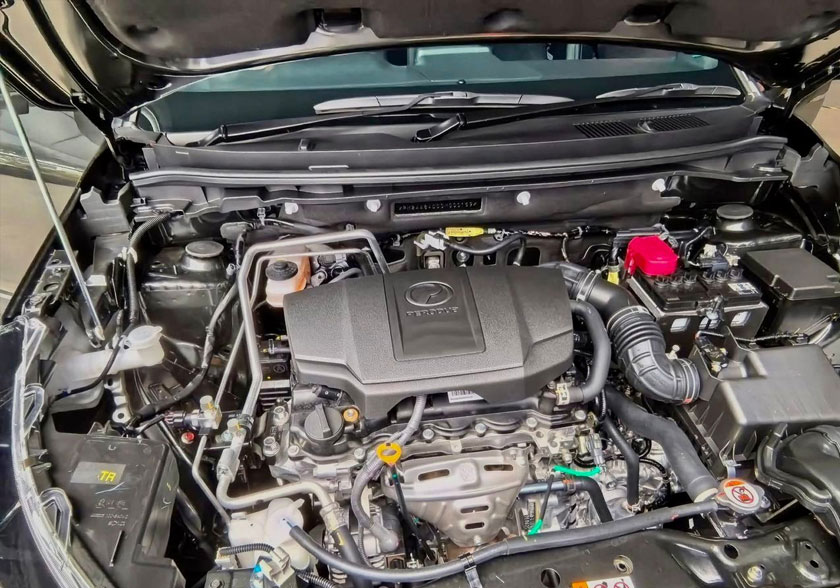 Perodua Traz dilengkapi enjin 1.5 liter dengan transmisi dual-mode CVT. - Gambar Perodua