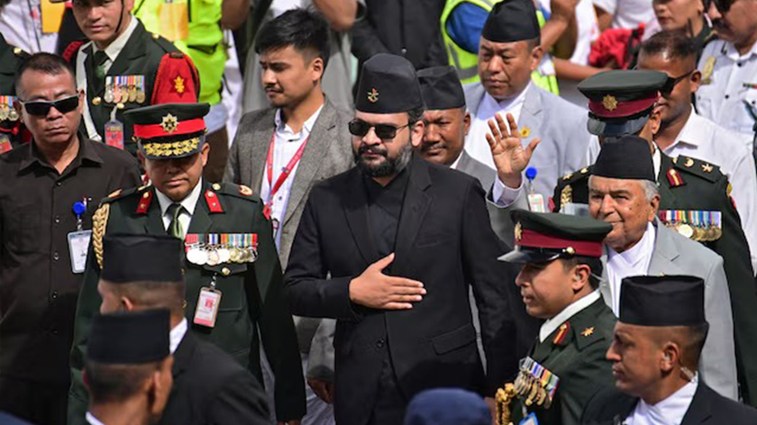  Balendra Shah, 35, a former rapper and composer who currently serves as the mayor of Kathmandu,popularly known as 