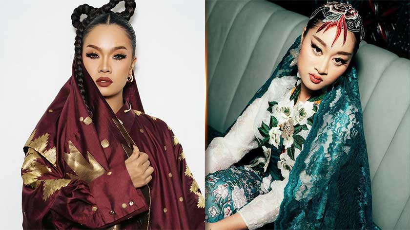 (Dari kiri) Mimi Fly dan Aisha Retno antara artis yang bakal membuat persembahan di Pentas Kebanggaan pada 15 dan 16 Jun. Foto Instagram @mimiflyyy @aisharetno02