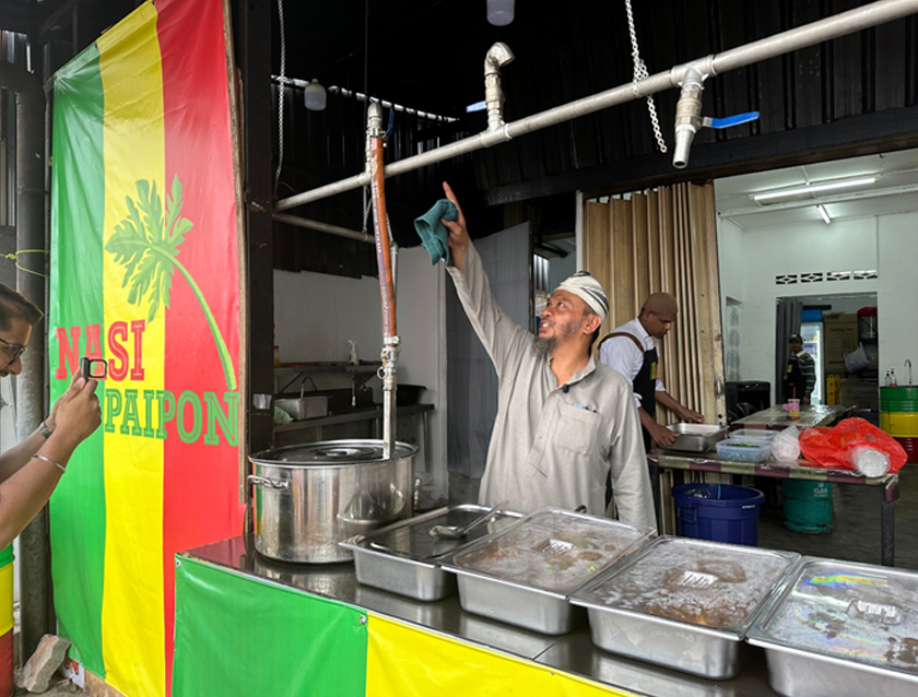 Nasi Paipon, menurut Taufiq, adalah hidangan gabungan pelbagai bangsa dan negara dan mencerminkan semangat Unity in Diversity.