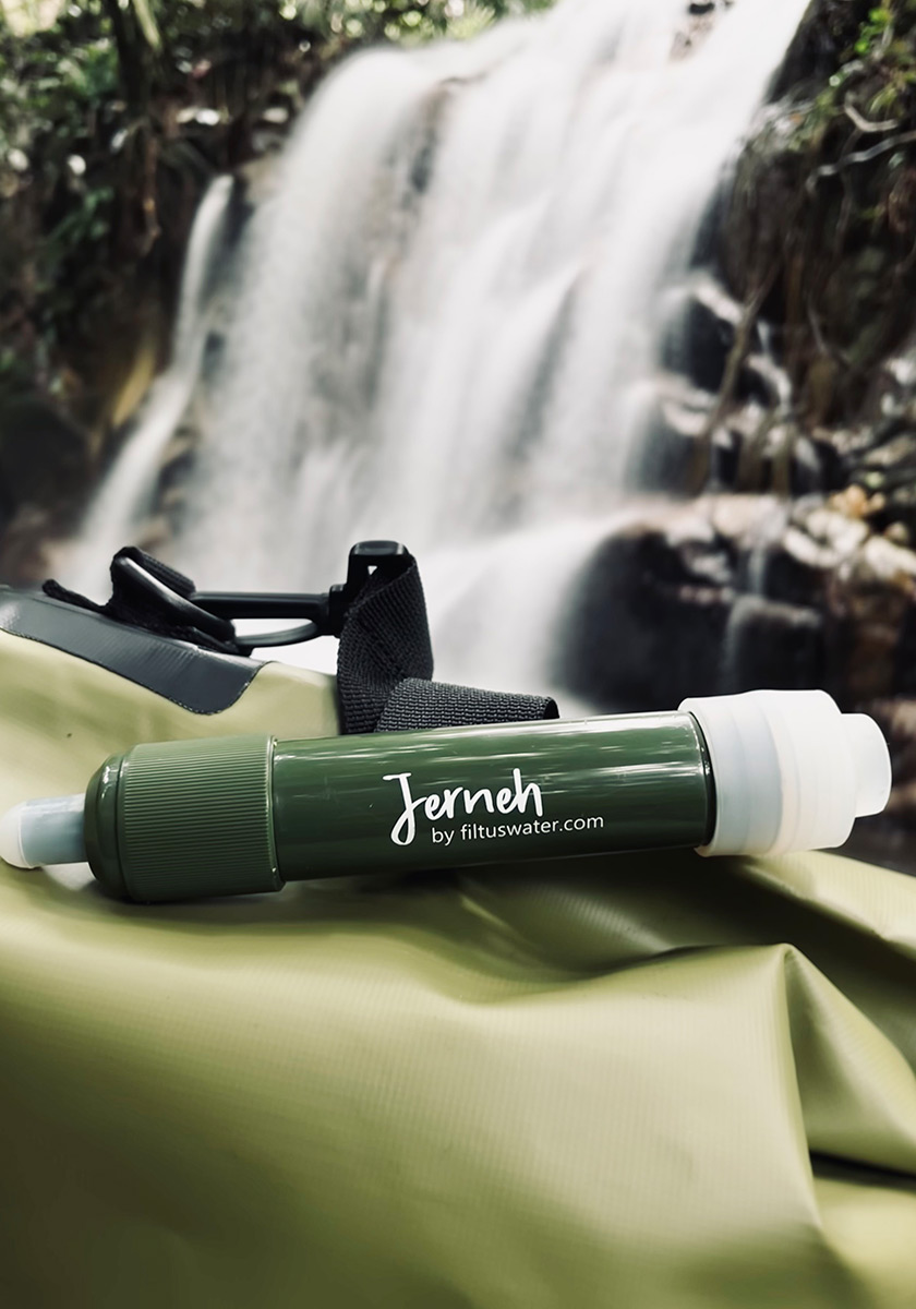 Jerneh H20 penapis air bersaiz poket