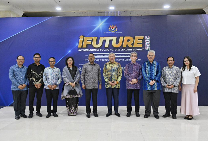 i-FUTURE 2025 diiktiraf sebagai antara usaha holistik KPT dalam menyokong agenda pembangunan belia sejajar Dasar Pendidikan Tinggi Negara dan aspirasi MADANI. - Gambar KPT