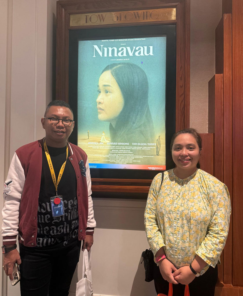 Filem terbitan penulis berjudul Ninavau dipilih untuk tayangan di Madani International Film Festival.