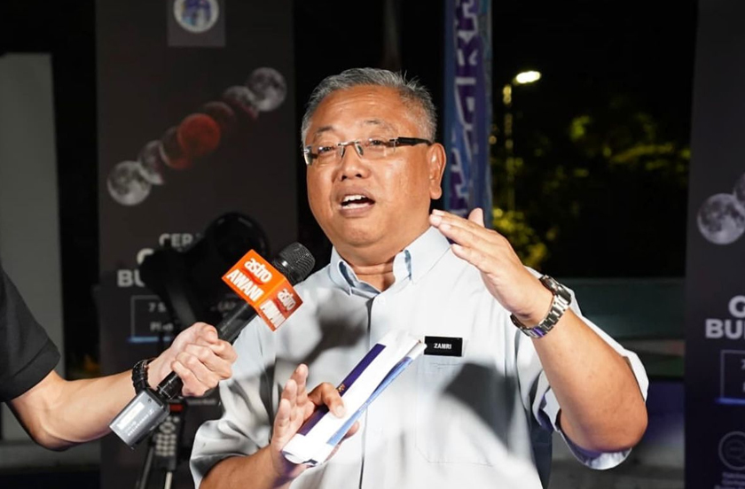 Mohd Zamri Shah Mastor. Foto: Planetarium Negara