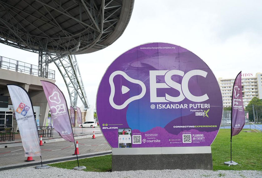 36Five X Sdn Bhd mengambil alih operasi dan pengurusan Educity Sports Complex sejak setahun yang lalu. - Foto Astro AWANI