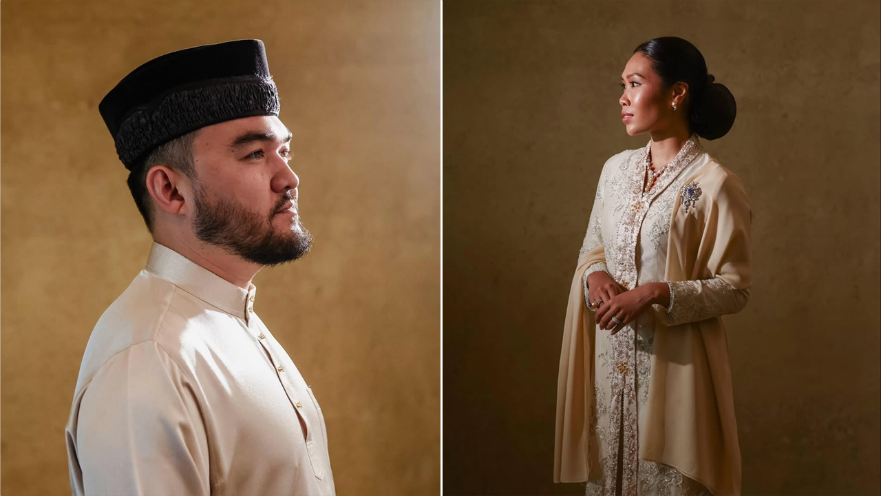 Tengku Amir Shah menzahirkan doa agar masa depan baginda bersama Afzaa Fadini sentiasa indah dan diberkati. - Gambar Instagram @rmselangor